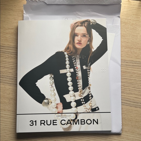 CHANEL 31 Rue Cambon Coffee Table Magazine- Black and White